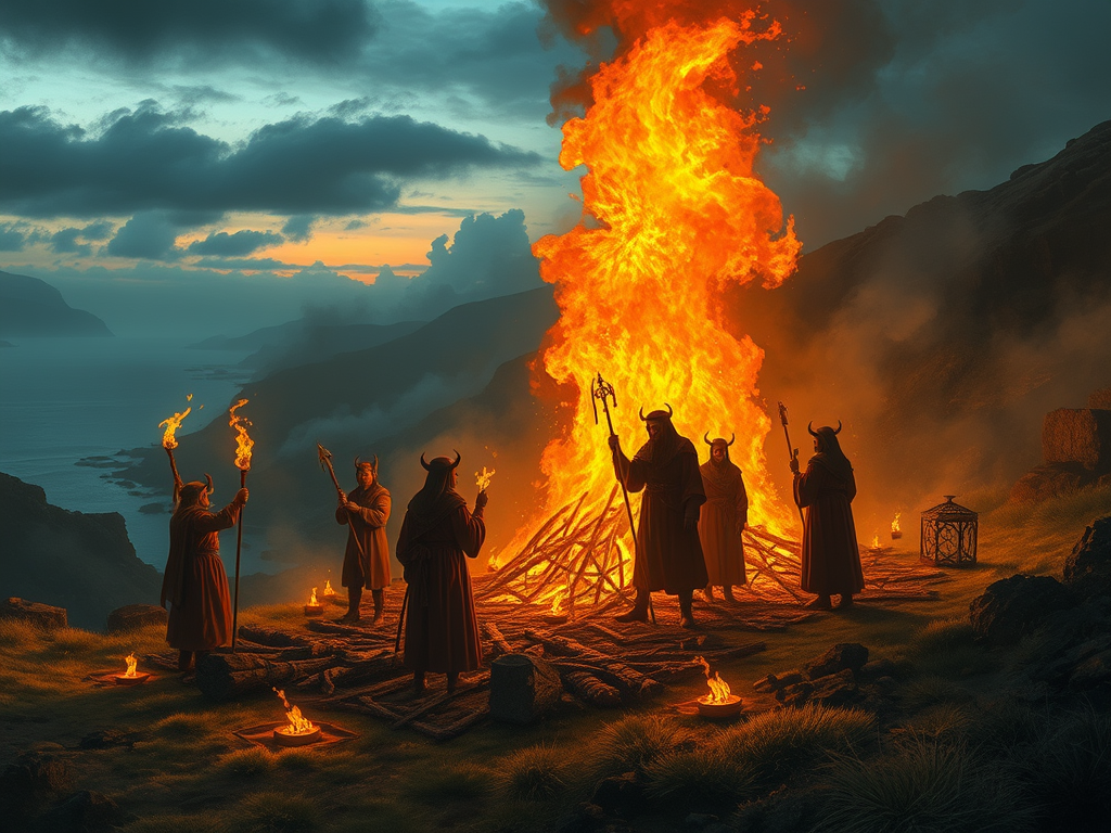 Halloween in the North: Celtic Rites, Fires, and Winter Spirits from ...